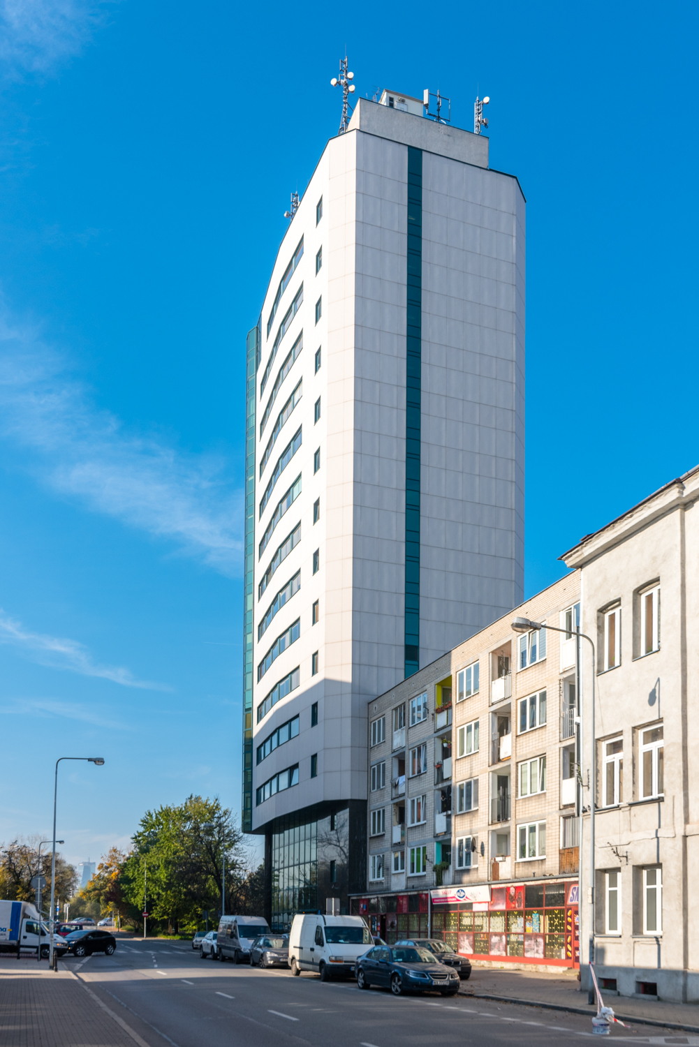 Zdjęcie architektury budynku Dominanta Praska